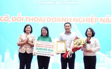 Phường trung tâm TP HCM lần đầu đối thoại với doanh nghiệp, tiểu thương sau sáp nhập