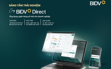 BIDV Direct - ứng dụng số hữu ích dành cho khách hàng tổ chức