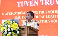 Cảnh sát giao thông TP HCM lưu ý các hành vi bị cấm trên đường thủy nội địa