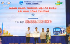 SAIGONBANK đồng hành cùng Ngày hội Việc Làm Đại học Sài Gòn 2025 với vai trò Nhà tài trợ Vàng