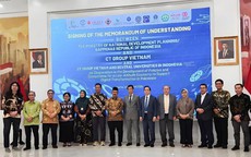CT Group ký Ghi nhớ hợp tác với Bộ Kế hoạch Phát triển Quốc gia Indonesia