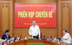 Xử lý triệt để điểm nghẽn thể chế, pháp luật