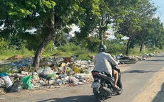 Đà Nẵng: Đổ trộm chất thải rắn, 4 người bị phạt và buộc dọn sạch hiện trường