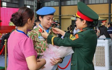 Hạnh phúc của gia đình, vinh quang của Tổ quốc trong màu áo mũ nồi xanh