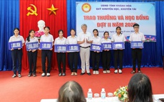Yến sào Khánh Hòa đồng hành cùng Quỹ Khuyến học, Khuyến tài Khánh Hòa