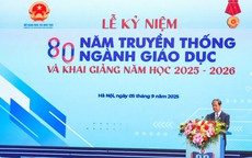 Lễ kỷ niệm 80 năm truyền thống ngành Giáo dục và khai giảng năm học 2025 - 2026