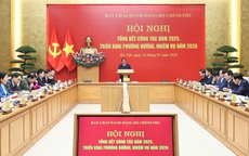 Thủ tướng chủ trì hội nghị tổng kết công tác Đảng uỷ Chính phủ 