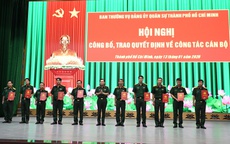 TPHCM đưa 151 sĩ quan quân đội về tham gia Ban Chỉ huy quân sự các xã, phường, đặc khu