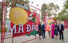 Vietcombank phối hợp với UBND phường Hoàn Kiếm triển lãm tranh “Mã Đáo”