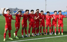 U23 Việt Nam (3-2) U23 UAE: Minh Phúc ghi bàn