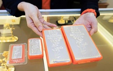 SACOMBANK-SBJ trình làng bộ 3 "siêu phẩm bạc thỏi" - 1 kg, 10 lượng và 50 lượng