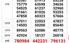 Xổ số miền Nam: Sáng 19-1, bất ngờ với giải độc đắc và giải an ủi của 3 đài