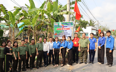 Khánh thành 2 công trình "Đường cờ Tổ quốc" tại Vĩnh Long