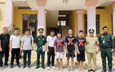 Cảnh sát hình sự đặc nhiệm bắt 3 đối tượng truy nã tại cửa khẩu Mộc Bài