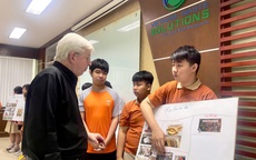 VWS đón học sinh Trường Quốc tế Nam Mỹ tham quan mô hình xử lý rác