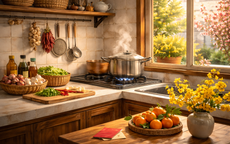 Những góc nhà gợi Tết