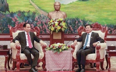 Đặc phái viên của Tổng Bí thư Tô Lâm sang Lào chúc mừng thành công Đại hội Đảng