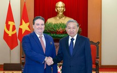 Tổng Bí thư Tô Lâm tiếp Đại sứ Mỹ Marc Knapper chào từ biệt