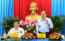 Chủ tịch Quốc hội Trần Thanh Mẫn kiểm tra công tác chuẩn bị bầu cử tại Cần Thơ