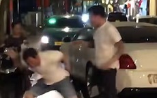 Xác minh nhóm người rượt đuổi, đánh nhau tại giao lộ ở TPHCM