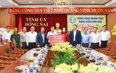 Chủ tịch UBND TPHCM Nguyễn Văn Được thăm, chúc Tết tỉnh Đồng Nai