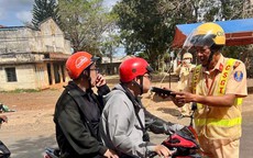 Sáng Mùng 1 Tết, Gia Lai xử lý 7 “ma men” vi phạm nồng độ cồn