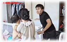 TikToker nổi tiếng bị  tố đánh vợ đang bế con nhỏ