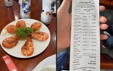Mạng xã hội tranh luận về dĩa tôm 300.000 đồng ở Phú Quốc dịp Tết