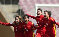 Tuyển nữ Việt Nam nhận giải “Khoảnh khắc vĩ đại nhất lịch sử bóng đá nữ châu Á”