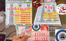 Xổ số miền Nam: Nhiều người “ôm” vé số trúng độc đắc xuyên Tết