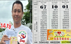 Xổ số miền Nam: Mua vé số ngoài ý muốn nhưng bất ngờ trúng độc đắc 14 tỉ đồng