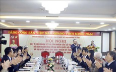 Tổng Bí thư dự Hội nghị lấy ý kiến cử tri nơi cư trú với người ứng cử đại biểu Quốc hội khóa XVI