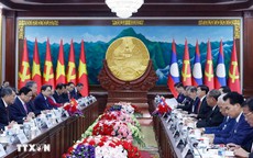 Tổng Bí thư Tô Lâm hội đàm với Tổng Bí thư, Chủ tịch nước Lào Thongloun Sisoulith