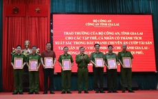 Vụ cướp ngân hàng tại Gia Lai: Một thành viên tổ bảo vệ an ninh, trật tự cơ sở được khen thưởng