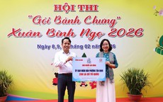 Rộn ràng hội thi gói bánh chưng lan tỏa nghĩa tình Xuân Bính Ngọ