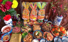 Mâm cúng đầy đủ và văn khấn ông Công ông Táo năm 2026