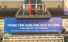 Phường Diên Hồng lên tiếng về vụ "đổi tên chợ Nguyễn Tri Phương"