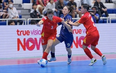 Cú vấp đáng tiếc của futsal nữ Việt Nam