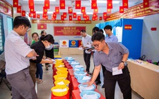 Bình Phú rực sắc cờ đỏ trước ngày hội bầu cử 15-3