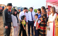 Phó Thủ tướng Hồ Quốc Dũng dự lễ động thổ trường vùng biên ở Đắk Lắk