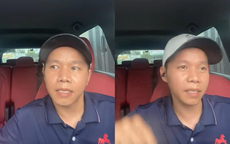 Giữa ồn ào, một video khác ghi lại hành động “ấm lòng” của tài xế công nghệ