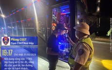 Xe khách 38 chỗ nhồi 53 người trên Quốc lộ 1