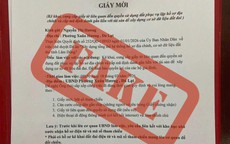 Cẩn trọng khi nhận được "Giấy mời" lạ ở Đà Lạt