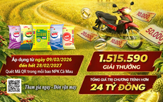 Phân Bón Cà Mau khởi động chương trình "Mùa Vàng Thắng Lớn 2026"