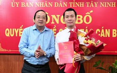Ông Trương Tấn Sơn được bổ nhiệm làm Giám đốc Sở Công Thương tỉnh Tây Ninh