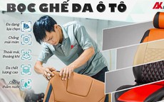 Bọc ghế da ô tô tại AKauto: Khi kỹ thuật, thẩm mỹ và trải nghiệm tạo nên sự khác biệt