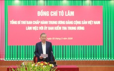 Tổng Bí thư Tô Lâm: Công tác kiểm tra, giám sát thi hành kỷ luật Đảng phải chuẩn mực, công tâm