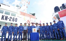Tàu KN-260 hoàn thành nhiệm vụ tổ chức bầu cử sớm, cập cảng an toàn