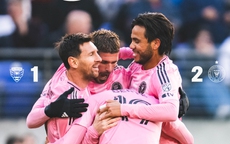 Messi áp sát mốc 900 bàn, đưa Inter Miami bám sát ngôi đầu