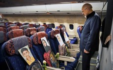 Hàng ghế đặc biệt trên chuyến bay chở phái đoàn Iran đến Pakistan